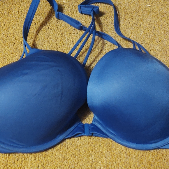 36D Victoria Secret Bra Strappy back blue - Picture 5 of 5